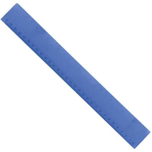 Plastic Rulers blue